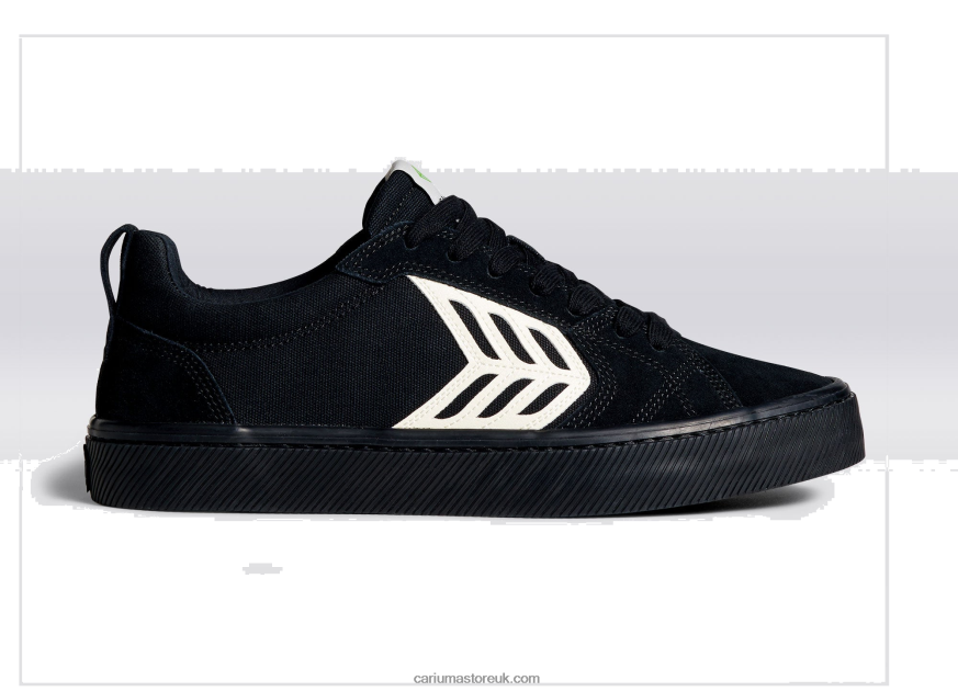 All Black/Ivory Men 0ZLD04128 Cariuma