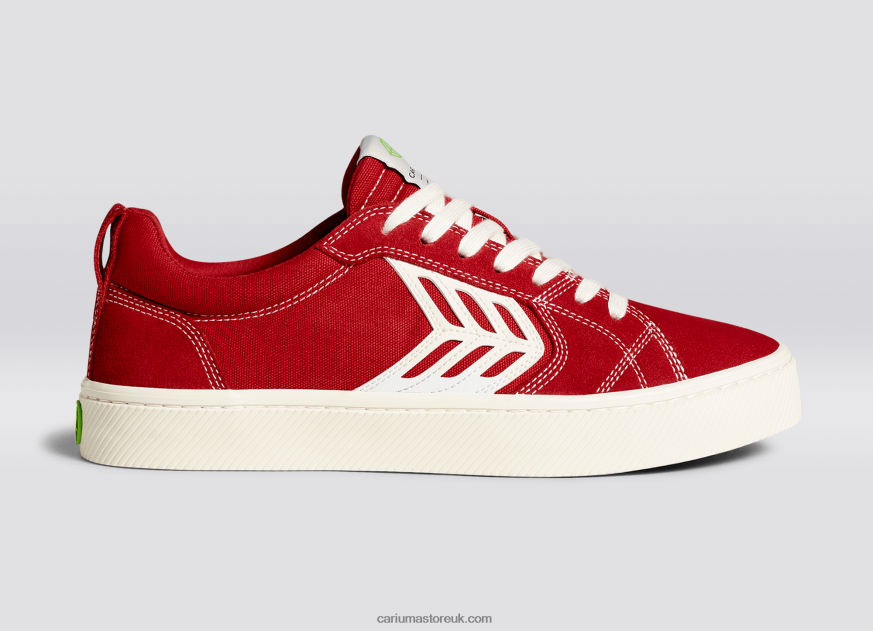 Red Contrast/Ivory Men 0ZLD04138 Cariuma