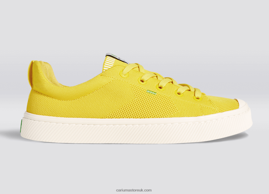 Sun Yellow Knit Men 0ZLD04186 Cariuma