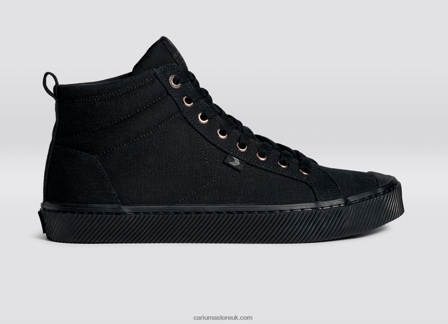 All Black Canvas Men 0ZLD0457 Cariuma