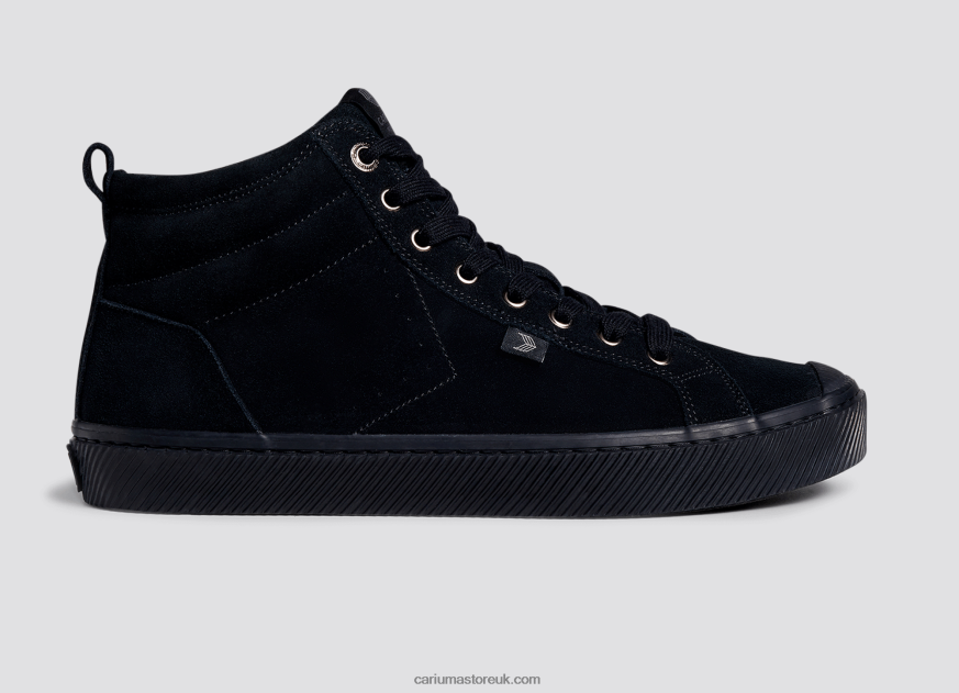 All Black Suede Men 0ZLD0468 Cariuma