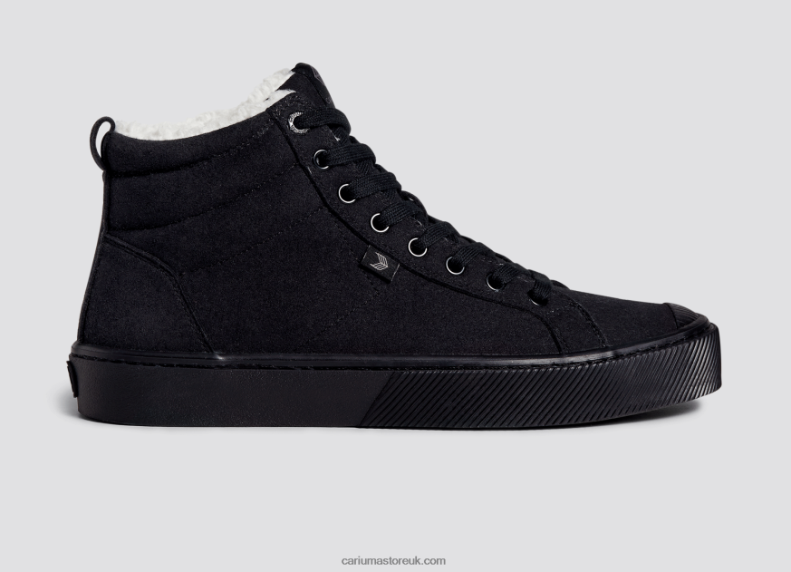 Therma All Black Suede Men 0ZLD0470 Cariuma