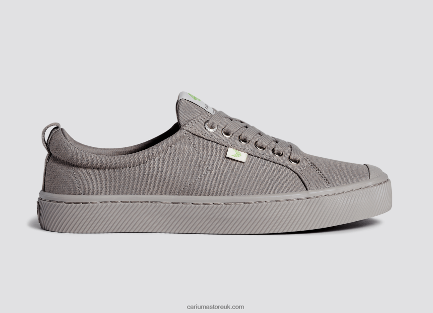 All Grey Canvas Men 0ZLD0433 Cariuma