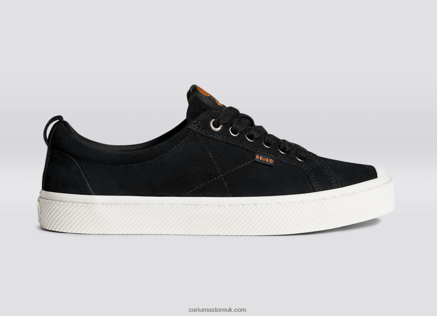 Deus Ex Machina Black Suede Men 0ZLD0426 Cariuma