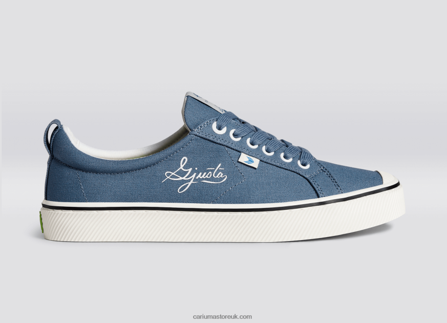 Gjusta Steel Blue Canvas Men 0ZLD0453 Cariuma