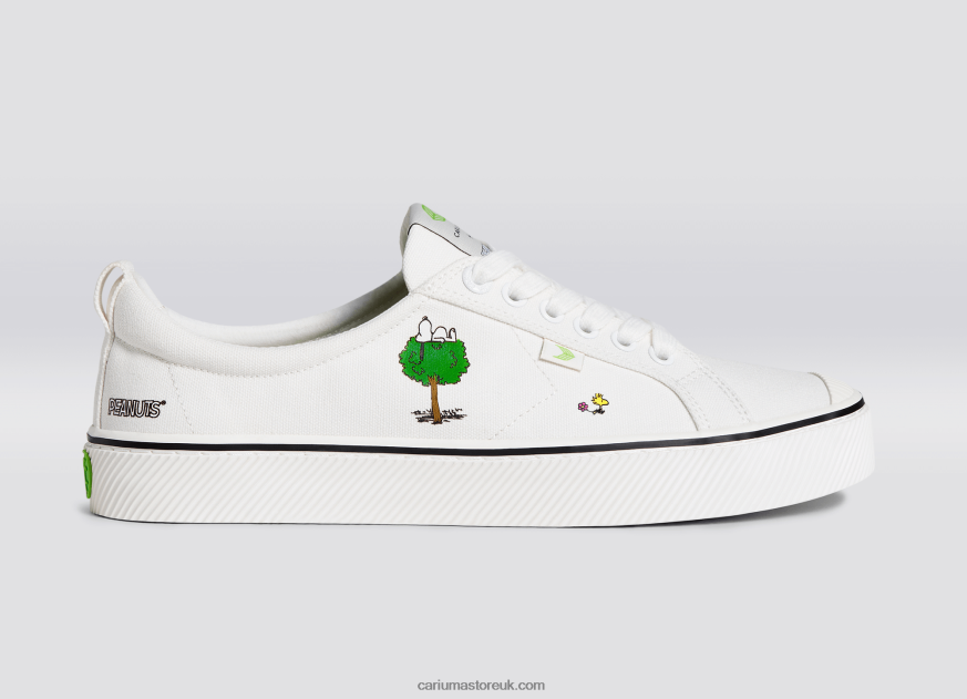 Peanuts Earth Off-White Canvas Men 0ZLD0482 Cariuma