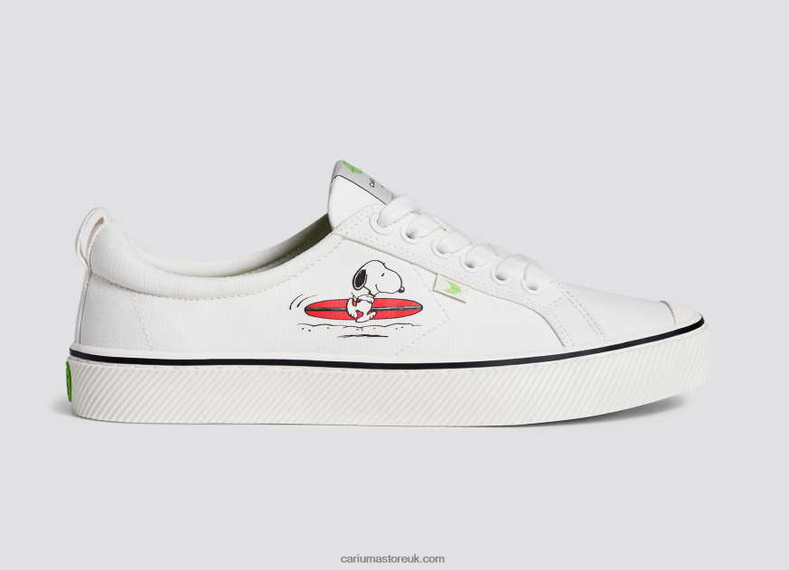 Peanuts Surf Off-White Canvas Men 0ZLD0483 Cariuma