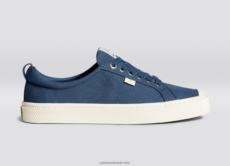 Shadow Blue Canvas Men 0ZLD043 Cariuma