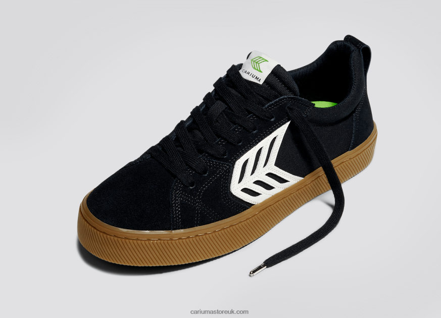 Left foot(Single Shoe)-All Black Gum/Ivory Men 0ZLD04153 Cariuma