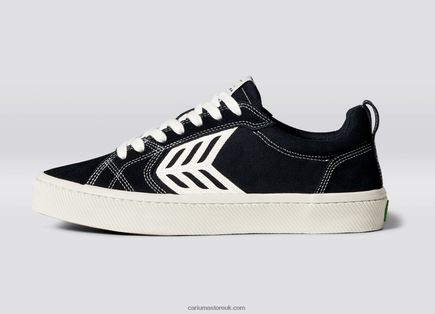 Left foot(Single Shoe)-Black Contrast/Ivory Men 0ZLD04149 Cariuma