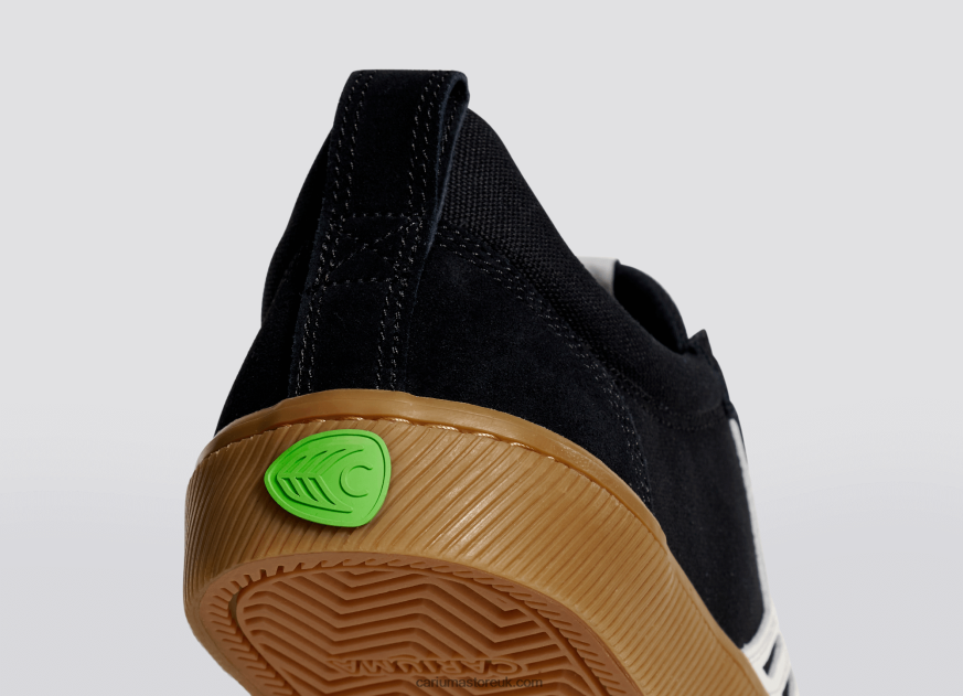 Right foot(Single Shoe)-All Black Gum/Ivory Men 0ZLD04159 Cariuma