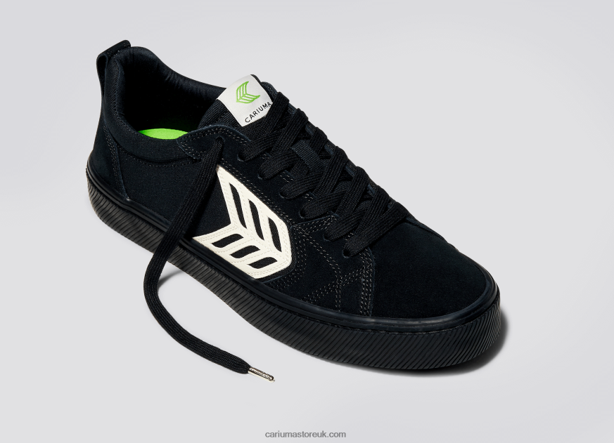 Right foot(Single Shoe)-All Black/Ivory Men 0ZLD04158 Cariuma