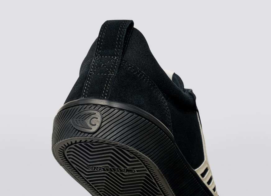 Right foot(Single Shoe)-All Black/Ivory Men 0ZLD04158 Cariuma