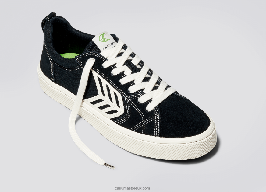 Right foot(Single Shoe)-Black Contrast/Ivory Men 0ZLD04156 Cariuma