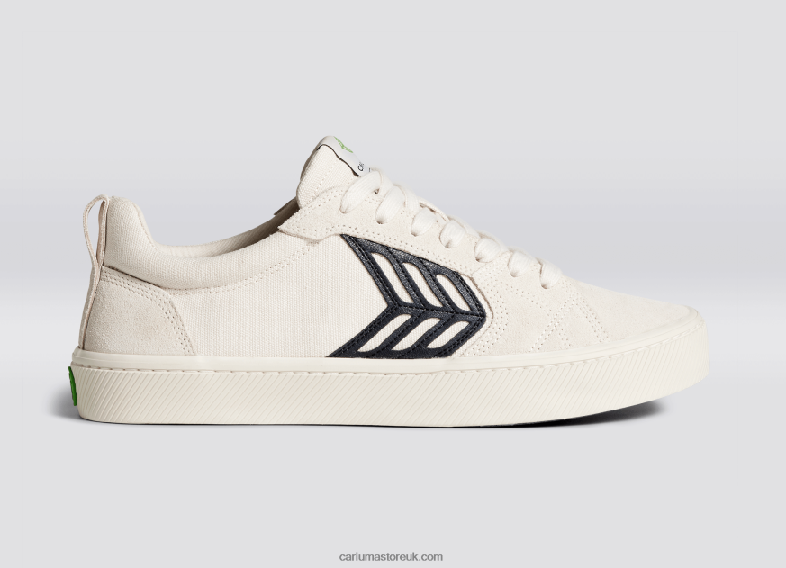 Right foot(Single Shoe)-Off-White Vintage/Black Men 0ZLD04160 Cariuma