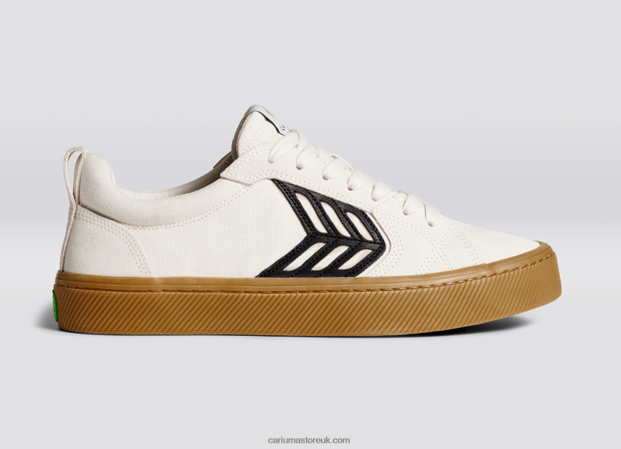 Right foot(Single Shoe)-Off-White Vintage Gum/Black Men 0ZLD04161 Cariuma