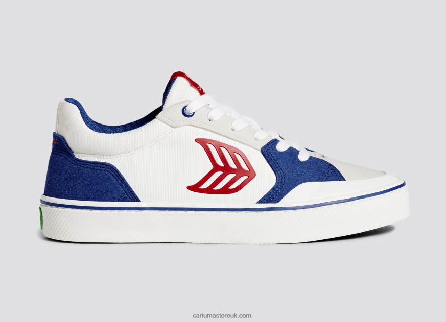 Blue & Off-White/Red Men 0ZLD04123 Cariuma
