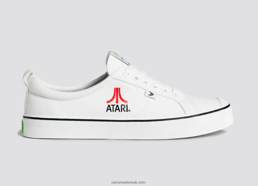 Atari Off-White Canvas Women 0ZLD04308 Cariuma